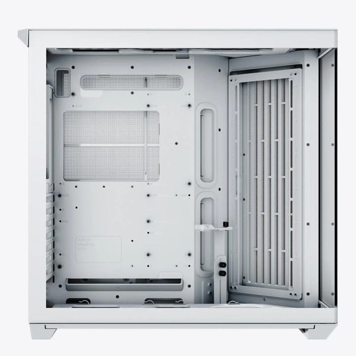 Кутия за компютър APNX V1-W, ATX, Wood, White - V1-W-WH-v1