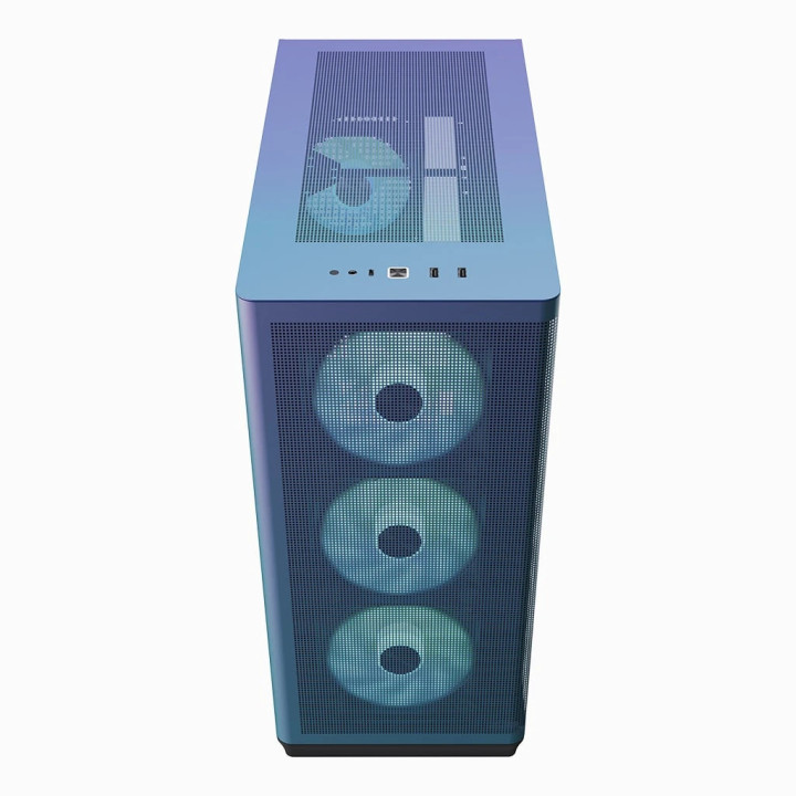 Кутия за компютър APNX C1-R, ATX, ChromaFlair - C1-R-CF-v1