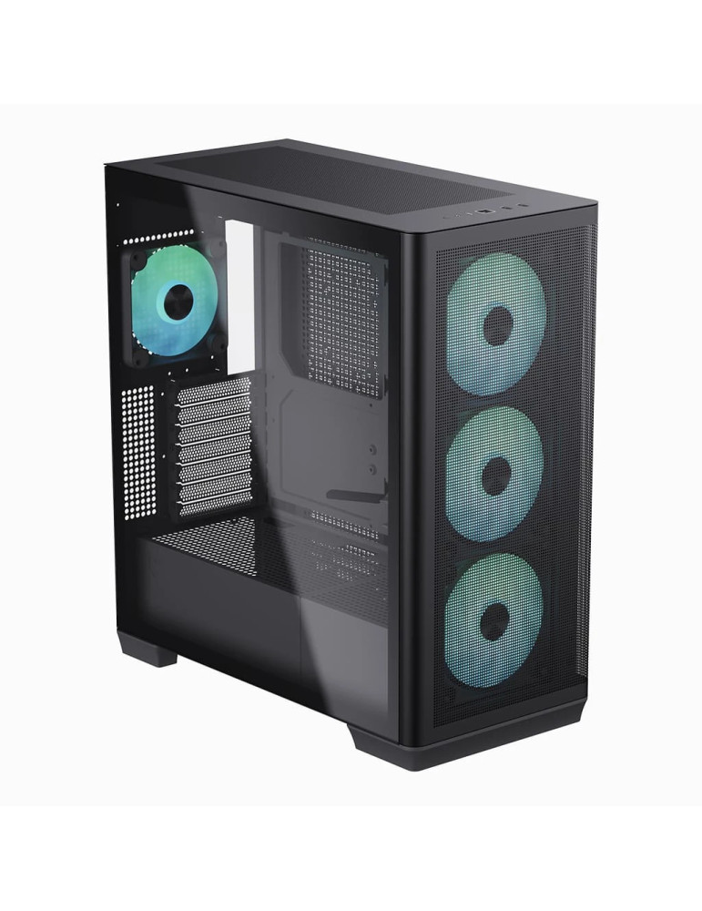 Кутия за компютър APNX C1-R, ATX, Black - C1-R-BK-v1