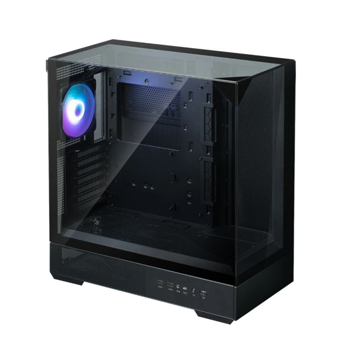 Кутия за компютър Zalman P40 Prism, ATX, Black - ZM-P40-PRISM-BK