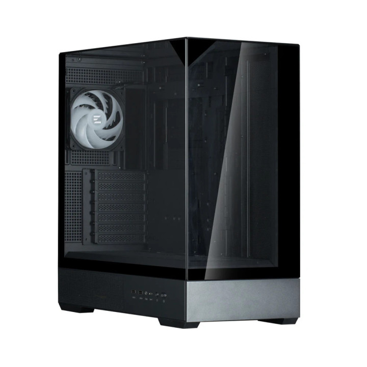 Кутия за компютър Zalman P40 Prism, ATX, Black - ZM-P40-PRISM-BK