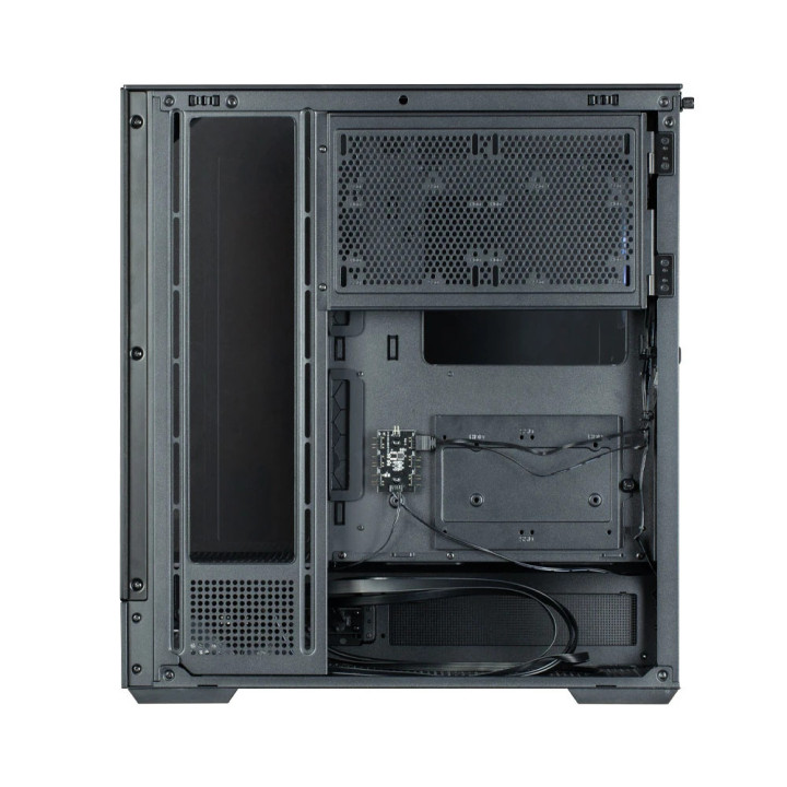 Кутия за компютър Zalman P40 Prism, ATX, Black - ZM-P40-PRISM-BK