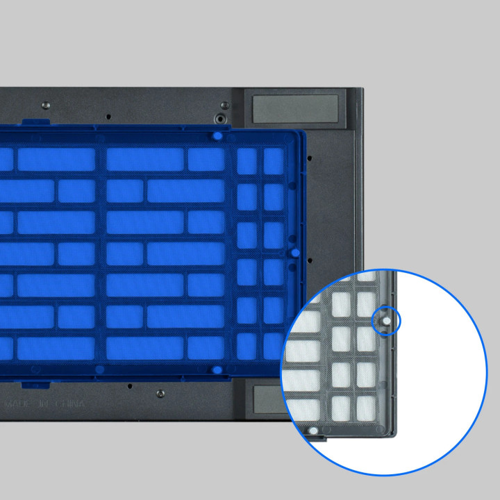 Кутия за компютър Zalman P40 Prism, ATX, Black - ZM-P40-PRISM-BK