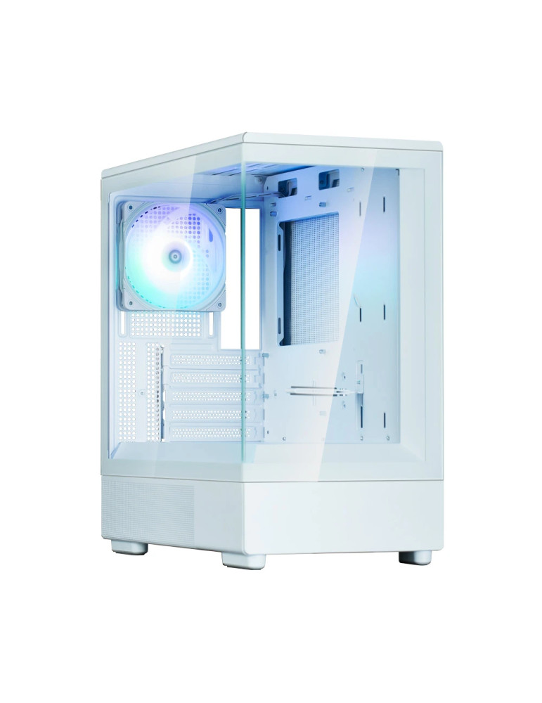 Кутия за компютър Zalman P10, mATX, White - ZM-P10-WH