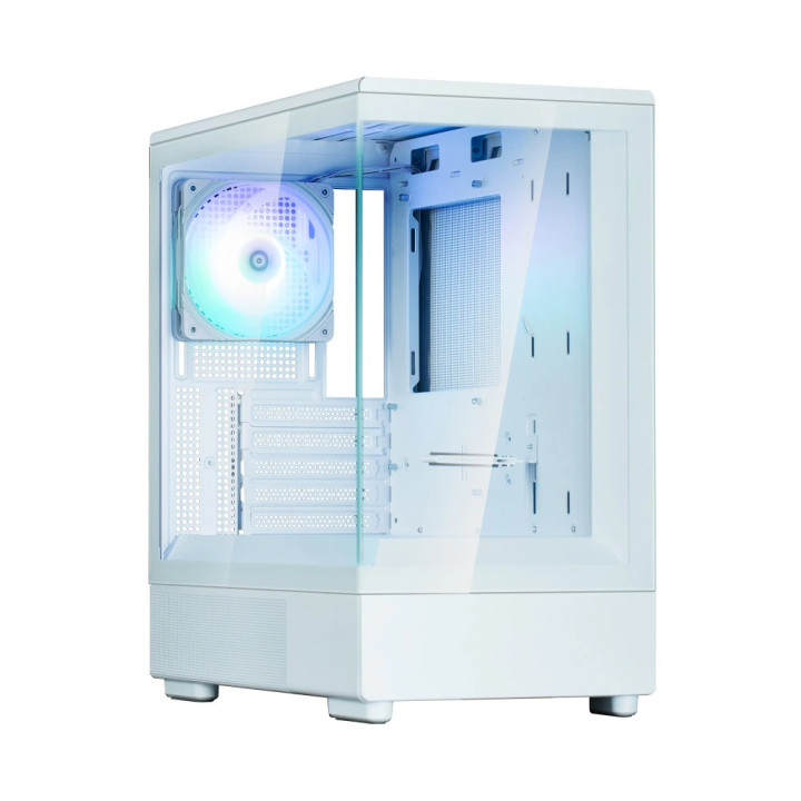 Кутия за компютър Zalman P10, mATX, White - ZM-P10-WH