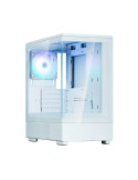 Кутия за компютър Zalman P10, mATX, White - ZM-P10-WH
