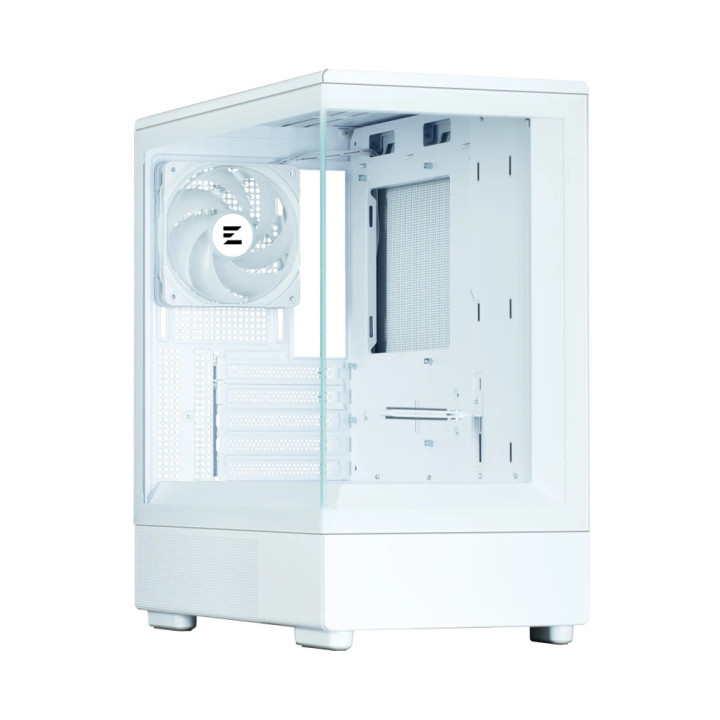 Кутия за компютър Zalman P10, mATX, White - ZM-P10-WH