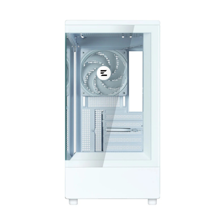 Кутия за компютър Zalman P10, mATX, White - ZM-P10-WH