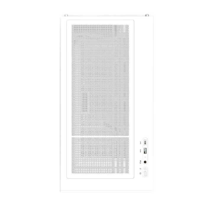 Кутия за компютър Zalman P10, mATX, White - ZM-P10-WH