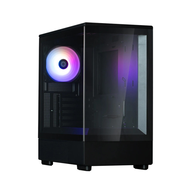 Кутия за компютър Zalman P10, mATX, Black - ZM-P10-BK