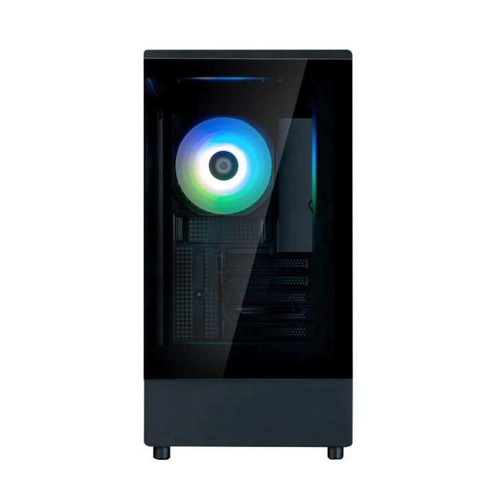 Кутия за компютър Zalman P10, mATX, Black - ZM-P10-BK