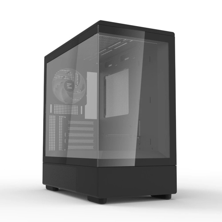 Кутия за компютър Zalman P10, mATX, Black - ZM-P10-BK