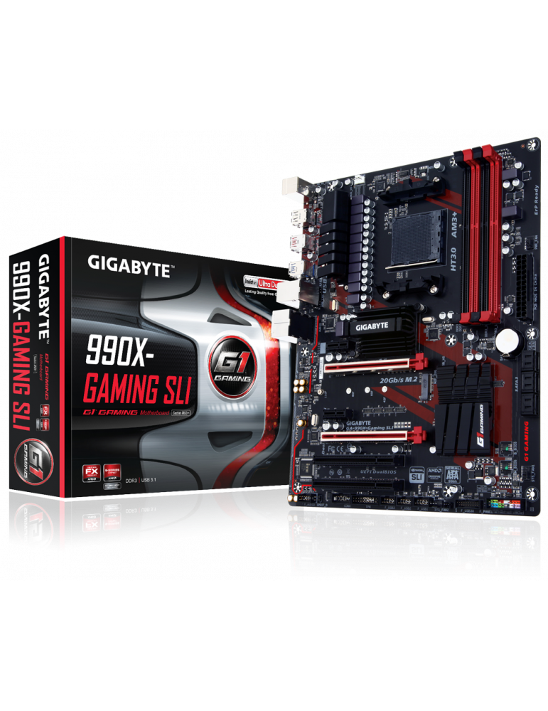 Дънна платка Gigabyte GA-990X-Gaming SLI AM3