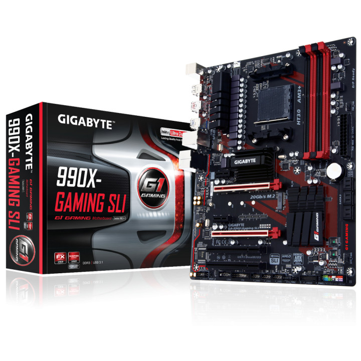 Дънна платка Gigabyte GA-990X-Gaming SLI AM3