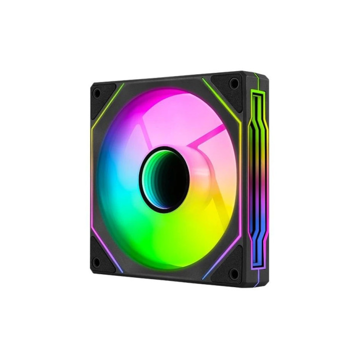 Вентилатор AeroCool 120mm Phantom M-3 - Infinity Mirror ARGB, Black - ACF3-MR11217.11