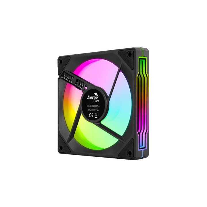 Вентилатор AeroCool 120mm Phantom M-3 - Infinity Mirror ARGB, Black - ACF3-MR11217.11