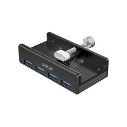 Хъб Orico HUB 3.0 Clip Type 4 port, Black - MH4PU-BK