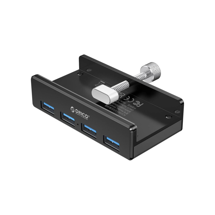 Хъб Orico HUB 3.0 Clip Type 4 port, Black - MH4PU-BK