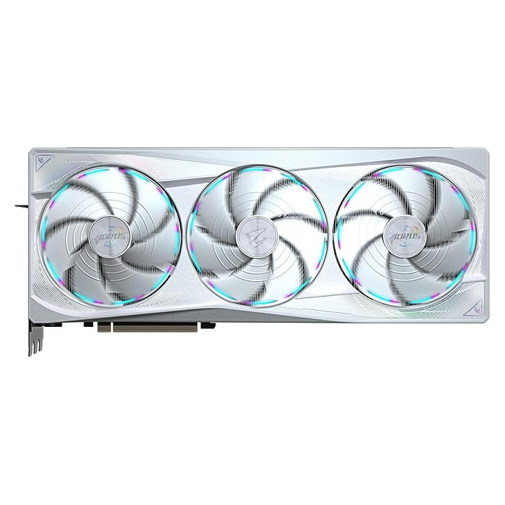 Видео карта Gigabyte AORUS GeForce RTX 5090 MASTER ICE 32GB GDDR7, 512 bit - GV-N5090AORUSM ICE-32GD