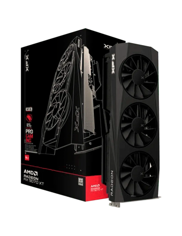 Видео карта XFX Quicksilver AMD Radeon RX 9070XT Gaming Edition with 16GB GDDR6 - RX-97TQICKB9