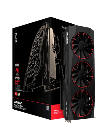 Видео карта XFX Quicksilver AMD Radeon RX 9070XT Magnetic Air Edition with 16GB GDDR6 - RX-97TMAQKB9