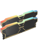 RAM памет LEXAR 32GB(2x16GB) DDR5 6000MHz THOR CL38 1.3V, RGB, Black - LD5U16G60C38BG-RGD