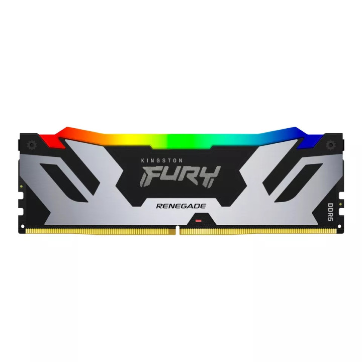 RAM памет Kingston 48GB DDR5 PC5-48000 6000MHz CL32 Fury Renegade Silver RGB - KF560C32RSA-48