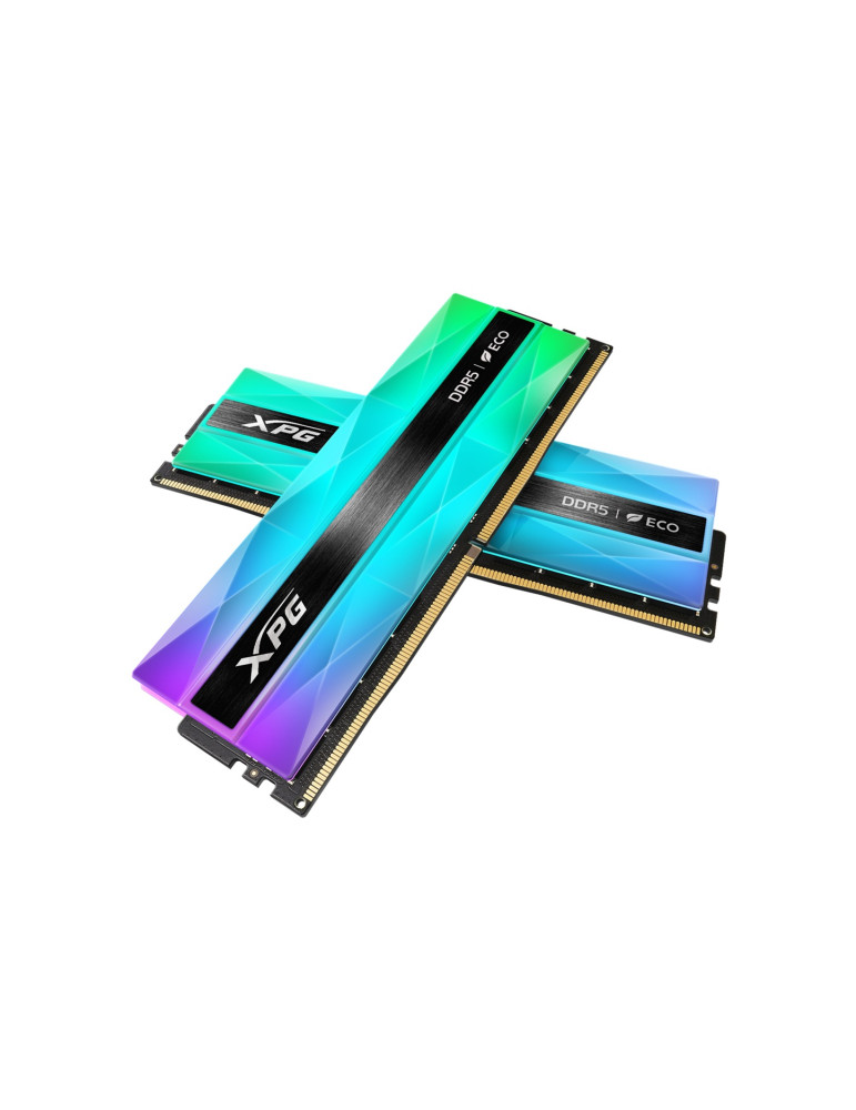 RAM памет Adata 32GB (2x16GB) DDR5 6400MHz XPG NEON RGB - AX5U6400C3216G-DCLANRSG