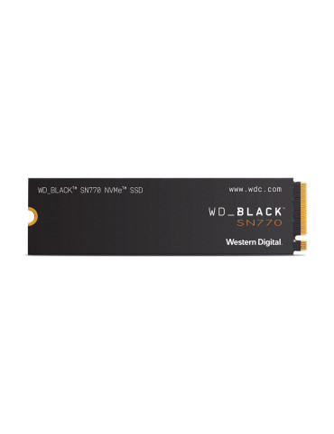 SSD диск Western Digital Black 2TB SN770 NVMe PCIe Gen4 16GT/s M.2 2280, 5150/4850 MB/s - WDS200T3X0E-00B3N0