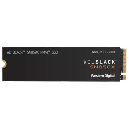 SSD диск Western Digital 1TB SN850X Black, PCIe Gen 4 x4, 7300/6300 MB/s - WDS100T2X0E
