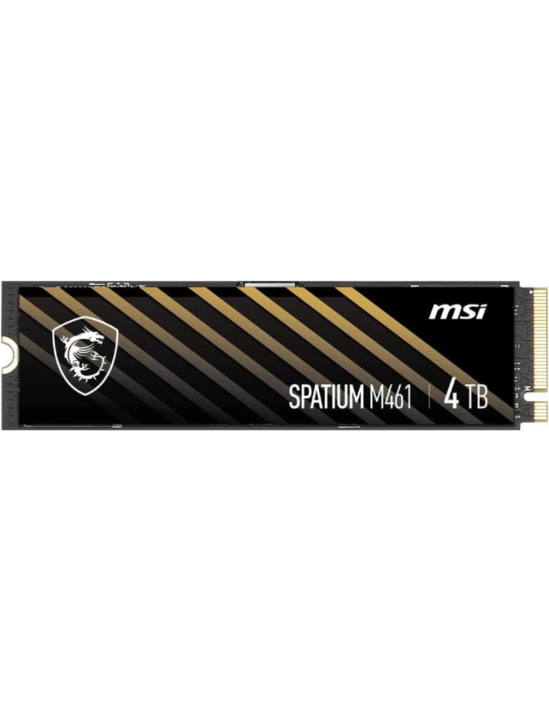 SSD диск MSI 4TB SPATIUM M461 PCIe Gen4x4, 5000/4200MB/s - S78-440R030-P83
