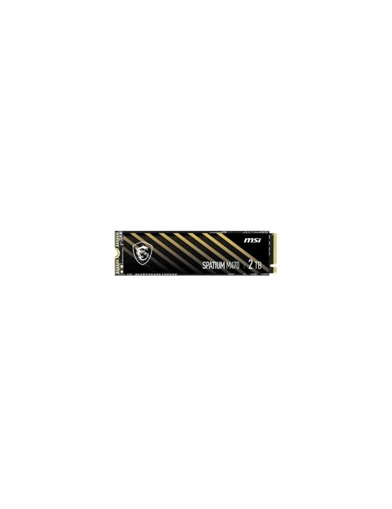SSD диск MSI 2TB SPATIUM M470 PRO, PCIe Gen4 x4, 6000/5000MB/s - S78-440Q990-P83