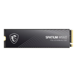 SSD диск MSI 2TB SPATIUM M560 PCIe 5.0, 10300 / 8700MB/s - S78-440Q940-P83