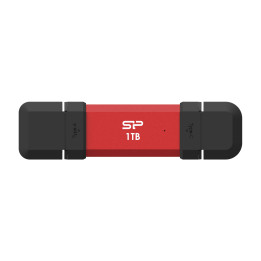 Външен SSD диск Silicon Power 1TB DS72 Red - SP001TBUC3S72VPR