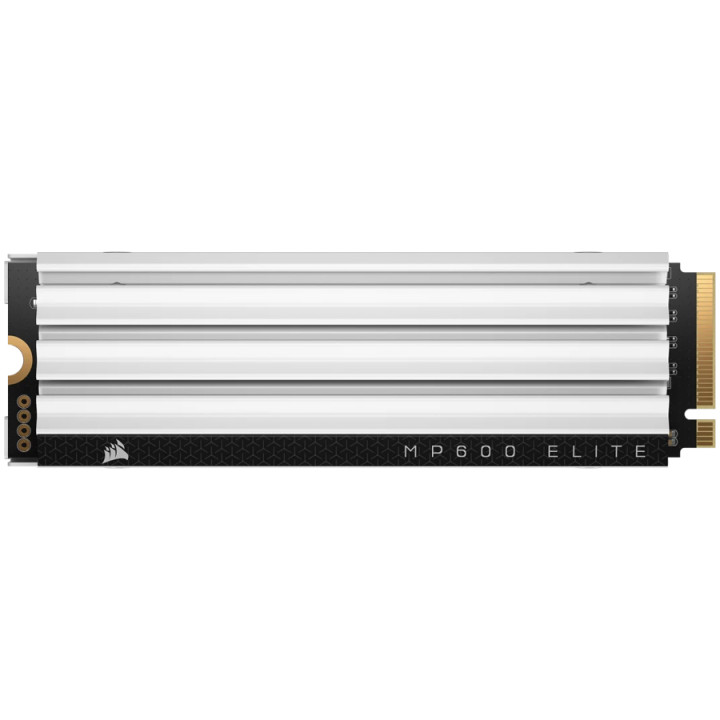 SSD диск Corsair 1TB MP600 ELITE Gen4 PCIe x4 NVMe M.2 SSD optimized for PS5, 7000/6200 MB/s - CSSD-F1000GBMP600ECS