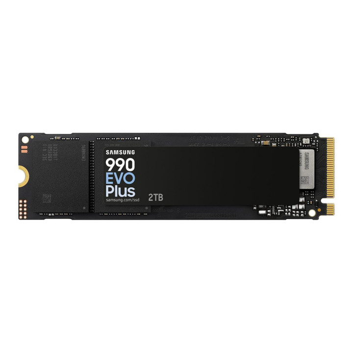 SSD диск Samsung 2TB 990 EVO Plus M.2 NVMe PCIe, 7150/6300MB/s - MZ-V9S2T0BW