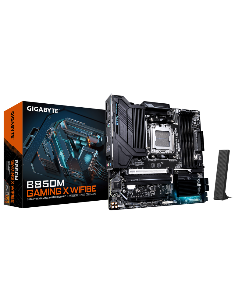 Дънна платка Gigabyte B850M GAMING X WIFI6E, AM5