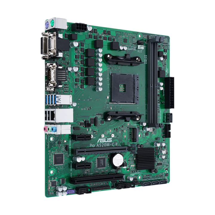 Дънна платка Asus PRO A520M-C II CSM, AM4 - 90MB18F0-M0EAY0