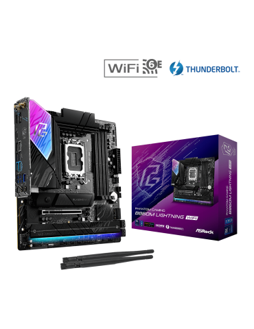 Дънна платка AsRock B860M LIGHTING WIFI, LGA1851