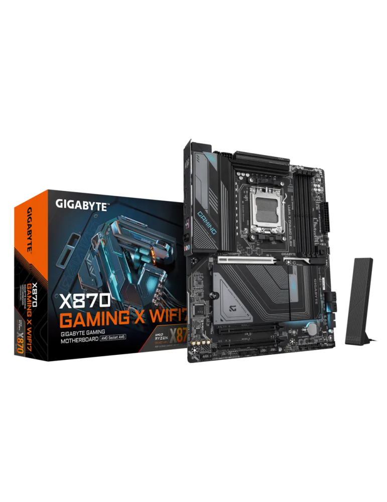 Дънна платка Gigabyte X870 GAMING X WIFI7, AM5