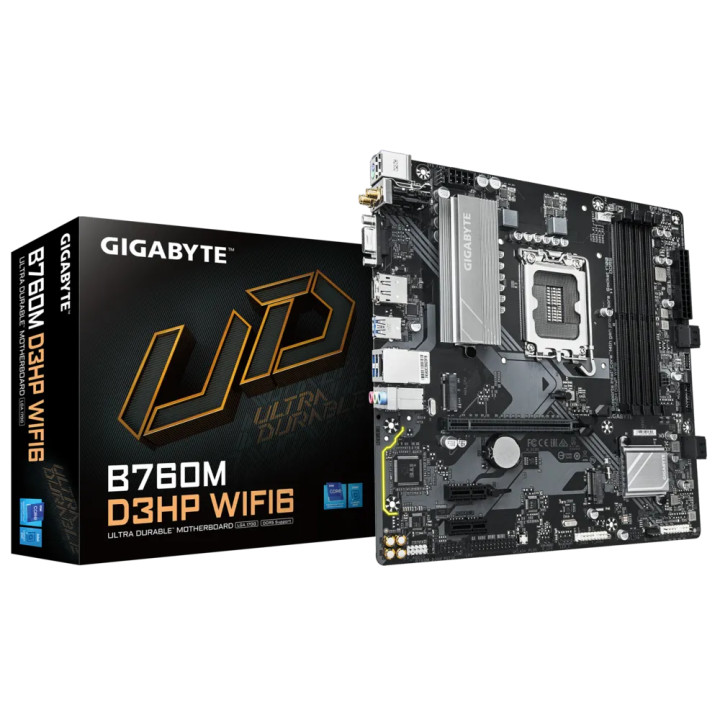 Дънна платка Gigabyte B760M D3HP WIFI6, LGA1700