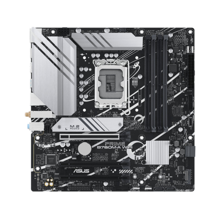 Дънна платка Asus PRIME B760M-A WIFI, LGA1700 - 90MB1EL0-M1EAY0