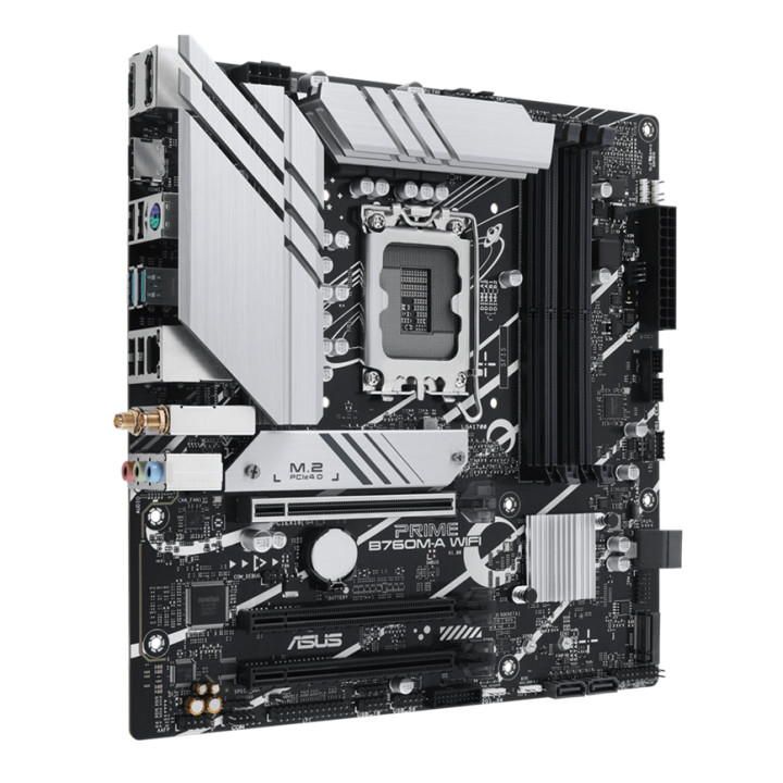 Дънна платка Asus PRIME B760M-A WIFI, LGA1700 - 90MB1EL0-M1EAY0