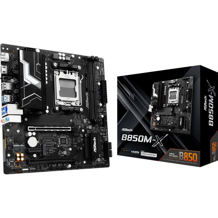 Дънна платка AsRock B850M-X, AM5