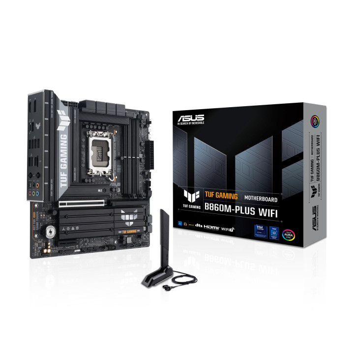 Дънна платка Asus TUF GAMING B860M-PLUS WIFI, LGA1851 - 90MB1JV0-M0EAY0