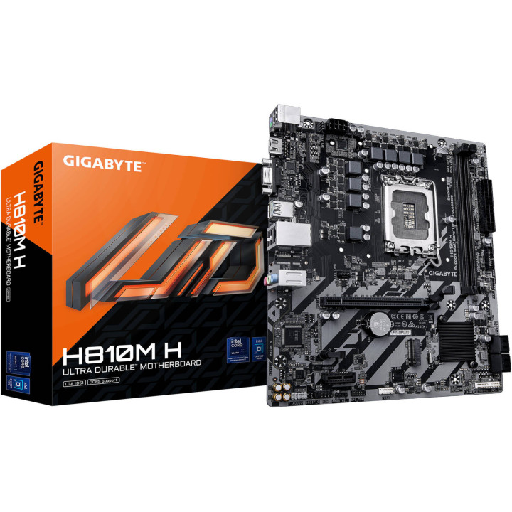 Дънна платка Gigabyte H810M H, LGA 1851