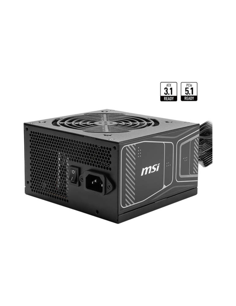 Захранване MSI MPG A750GN PCIE5, 750W, ATX 3.1, PCI-E 5.1, 80 PLUS Gold - 306-7ZPBY11-CE0