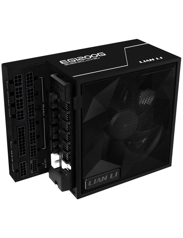 Захранване Lian Li EDGE 1200W 80  Gold PCIe 5.1, ATX 3.1, черен - G9P.EG1200G.BH00.EU
