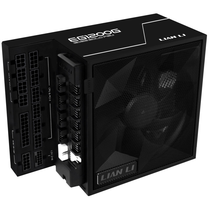 Захранване Lian Li EDGE 1200W 80  Gold PCIe 5.1, ATX 3.1, черен - G9P.EG1200G.BH00.EU