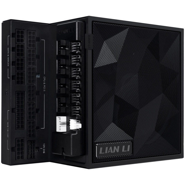 Захранване Lian Li EDGE 1200W 80  Gold PCIe 5.1, ATX 3.1, черен - G9P.EG1200G.BH00.EU
